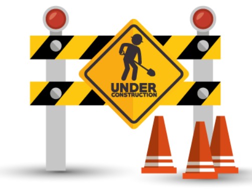 Na stránke sa pracuje